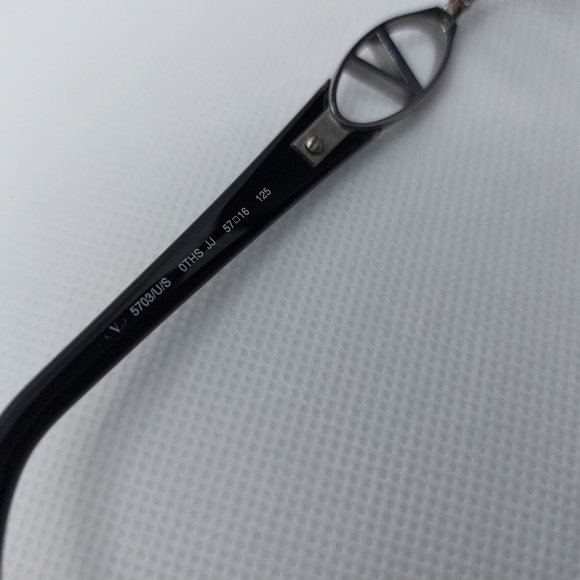 Valentino 5703/U/S Gradient Lens Black Framed Sunglasses - Picture 7 of 12